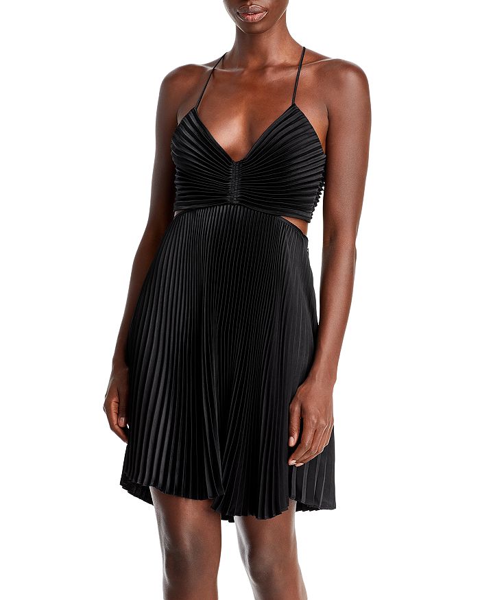 A.L.C. Ari Pleated Cutout Dress Bloomingdale s