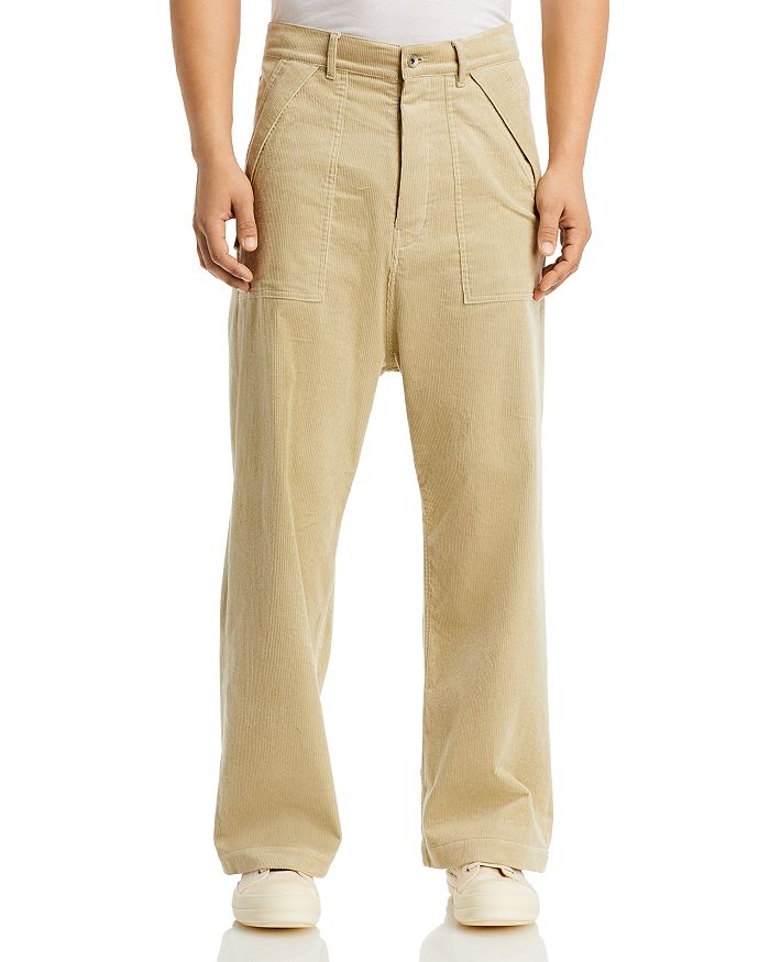 Bloomingdales Men Clothing Pants Cargo Pants Corduroy Regular Fit Cargo Pants 