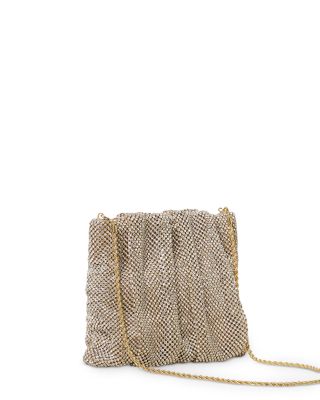 Ember Crystal Gathered Clutch