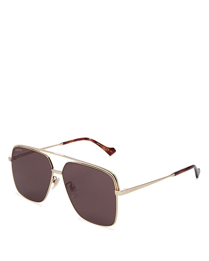 Gucci - Pilot Sunglasses, 61mm