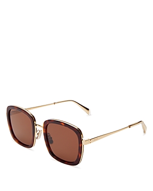 Celine Women's Square Sunglasses, 53mm In Havana/brown