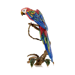 Shop Jay Strongwater Skylar Macaw Figurine In Natural