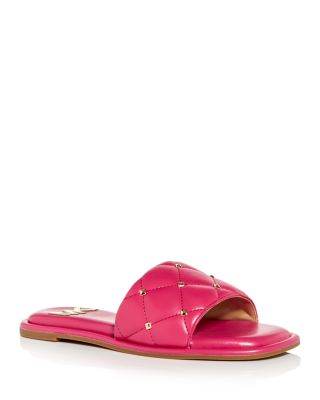 michael kors bow slide sandals