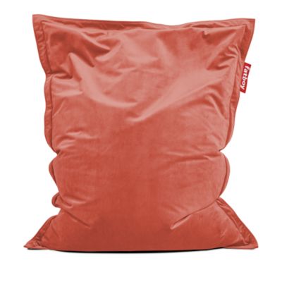 Slim Velvet Bean Bag Chair