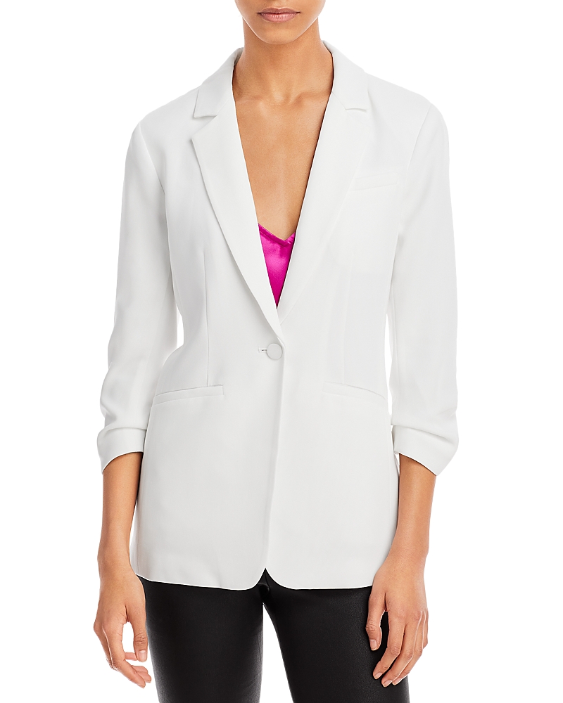 Cinq A Sept Khloe Ruched-Cuff Blazer