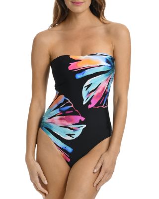 bandeau swimdress one piece