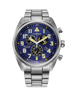 Citizen - Eco-Drive Garrison Chronograph Super Titanium Watch, 44mm