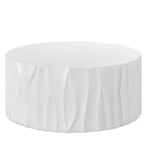 Bloomingdale's Universal Geneva Cocktail Table In Abaco White