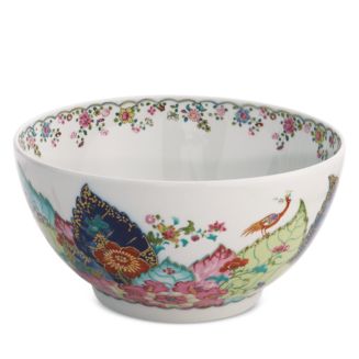 Mottahedeh Tobacco Leaf Serving Bowl