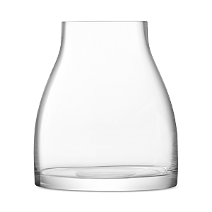 Shop Lsa Flower Kiln Clear Glass Vase, Medium