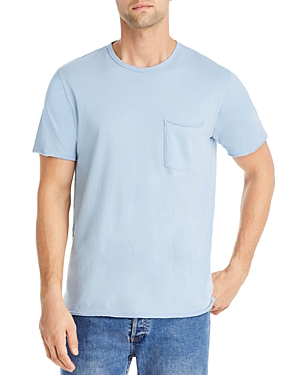 Rag & Bone Miles Tee In Principal Jersey In Bayblue