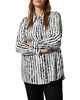 MARINA RINALDI Women's Black Malvina Tunic Cardigan Medium $460 NWT