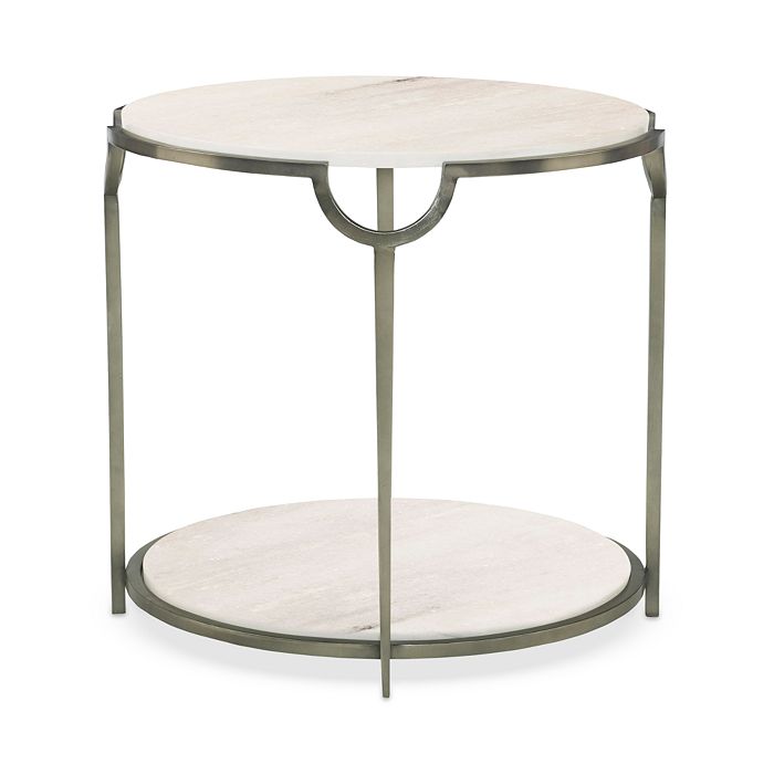 Bernhardt Morello Round End Table Bloomingdale s