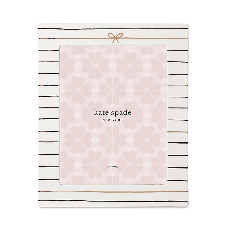 Kate Spade A Charmed Life 8x10 Picture Frame In White
