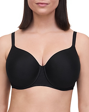 Chantelle Comfort Chic Full Coverage Memory Bra 18j6 In Black