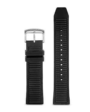 Shop Citizen Cz Smart Watch Silicone Strap In Black