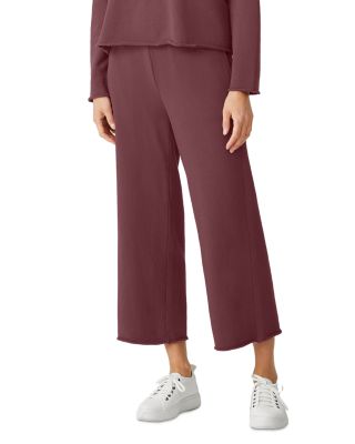 Eileen Fisher Cropped Wide Leg Pants 