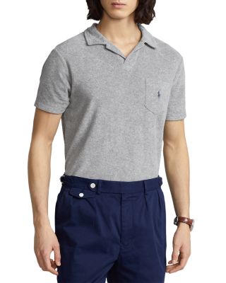 Polo Ralph Lauren - Cotton Blend Terry Solid Custom Slim Fit Polo Shirt