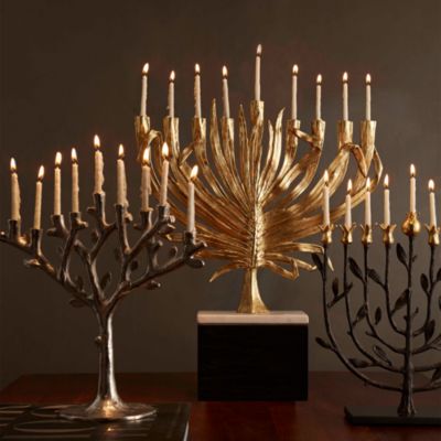 Palm Menorah