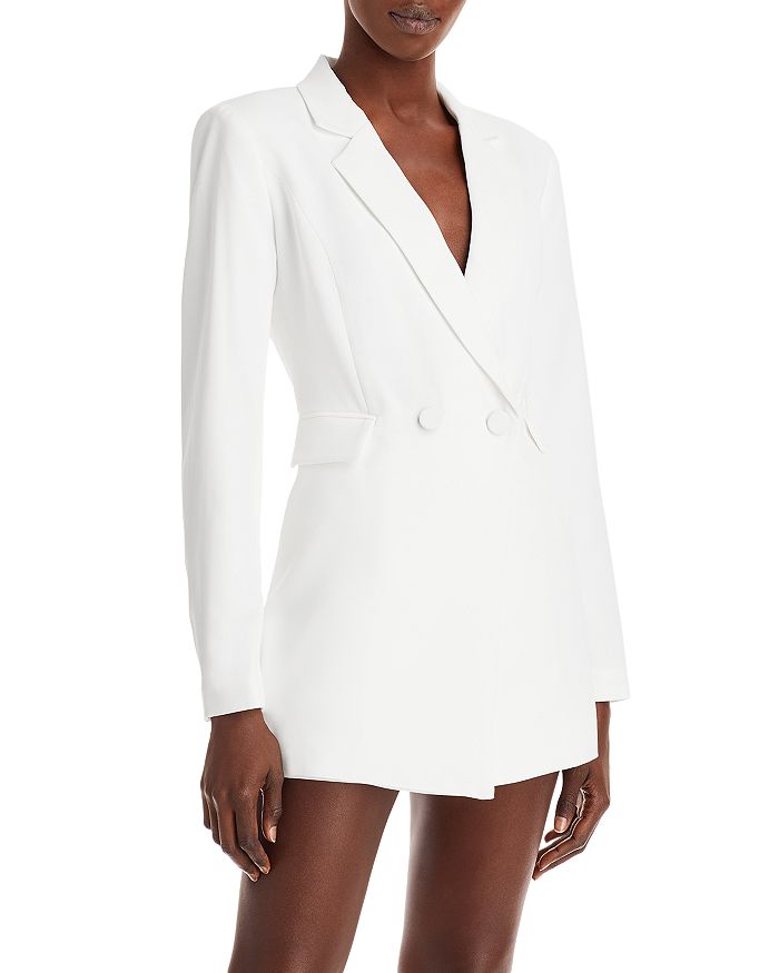 Alice and Olivia Kyrie Tuxedo Jumpsuit | Bloomingdale's