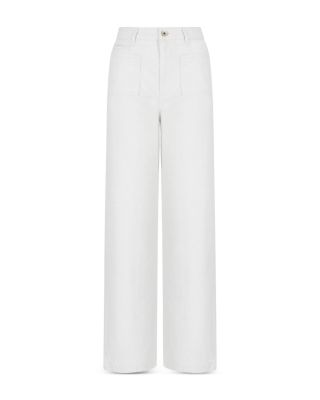 armani wide leg pants