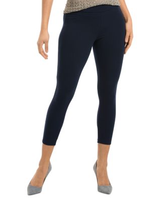 Wide Waistband Blackout Capri Leggings