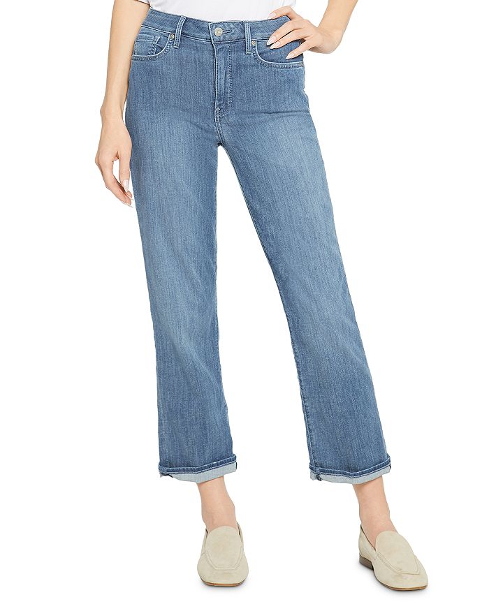 NYDJ Relaxed Straight Ankle Jeans in Clean Horizon | Bloomingdale's