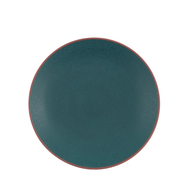 Nambe Taos Stoneware Accent Salad Plate In Jade