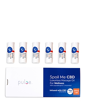 Pulse Spoil Me Cbd Massage Oil, Pack of 6