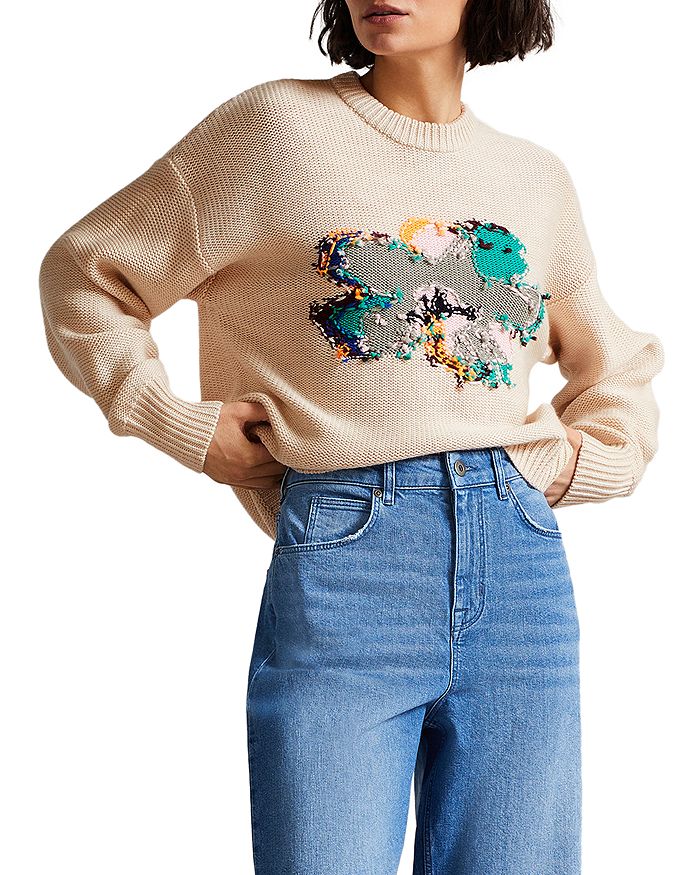 Ted baker embellished store sweater