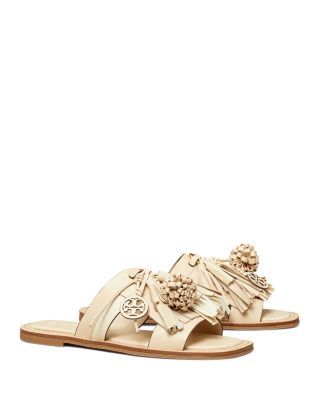 tory burch cream sandals