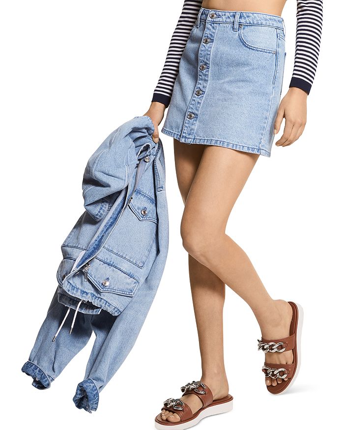 Michael kors sale jean skirt