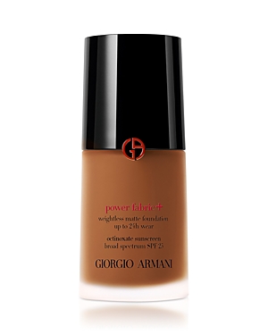Armani Collezioni Power Fabric + Foundation Spf 25 In 12 (deep With Red Undertones)