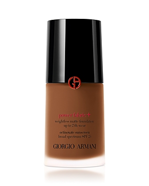 Armani Collezioni Power Fabric + Foundation Spf 25 In 14 (very Deep With Olive Undertones)