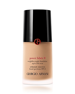 Armani Collezioni Power Fabric + Foundation Spf 25 In 5.75 (light To Medium With Golden Undertones)