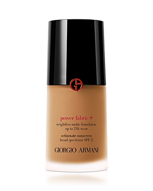 Armani Collezioni Power Fabric + Foundation Spf 25 In 8.75 (tan To Deep With Golden Undertones)