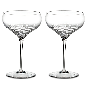 Vera Wang Wedgwood Sequin Saucer Champagne Glass, Set of 2