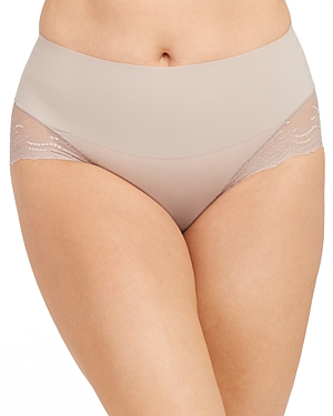 Spanx Undie-tectable® Lace Hi-hipster Panty In Latte