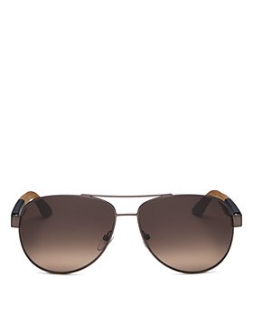 Ferragamo -  Brow Bar Aviator Sunglasses, 62mm