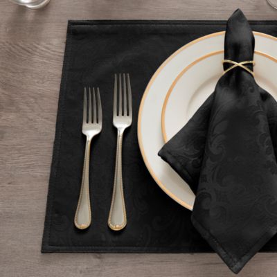 Caiden Elegance Damask Napkins, Set of 4