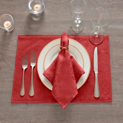 Caiden Elegance Damask Placemat, Set of 4