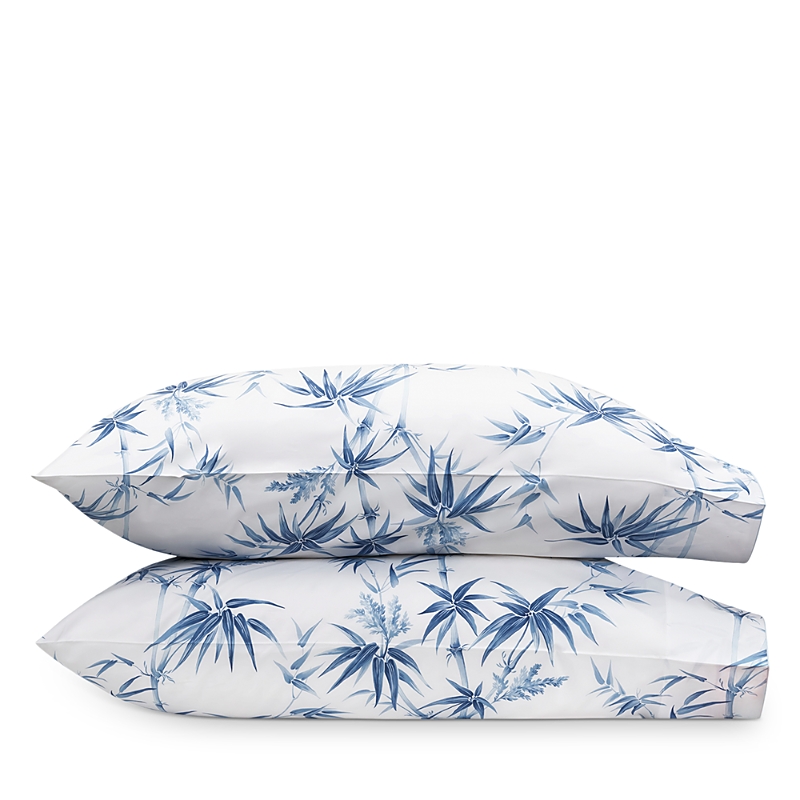 Matouk Dominique King Pillowcases, Pair In Azure