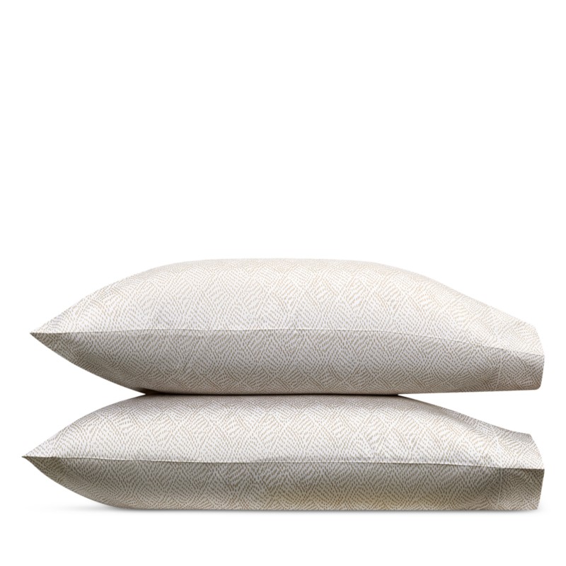 Matouk Duma Diamond King Pillowcase, Pair in Dune