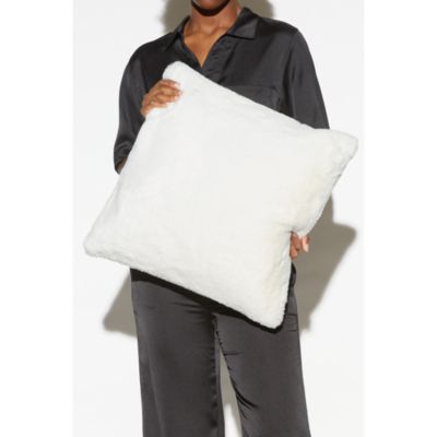 Brenn Faux Fur Pillow, Square