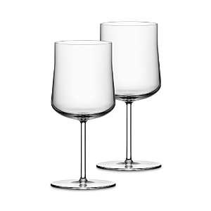 Orrefors Informal Large Glass, Set Of 2 In Transparent