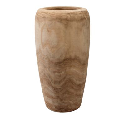 Ojai Wooden Decorative Vase