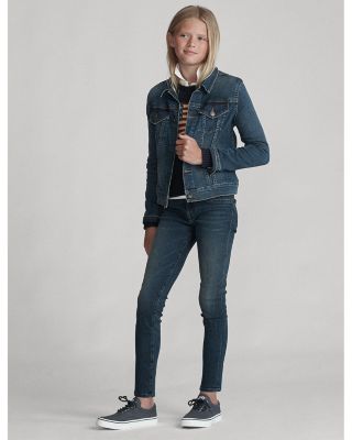 Girls' Denim Trucker Jacket - Big Kid