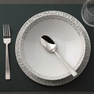 Tac 02 Skin Platinum Rim Soup Plate