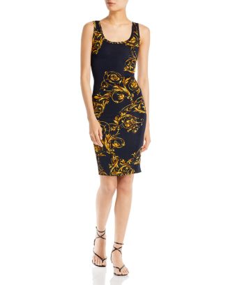 Versace Jeans Couture Organzino Print Bodycon Dress | Bloomingdale's