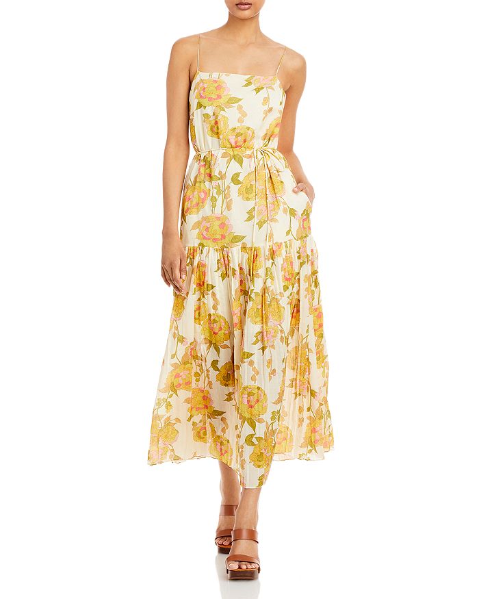 Rebecca Taylor Wild Peony Floral Print Dress | Bloomingdale's